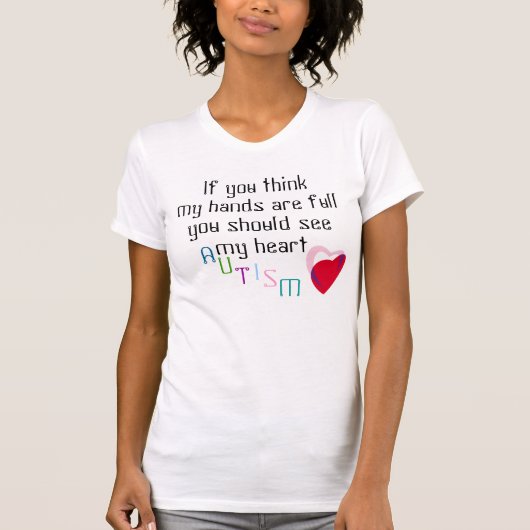 Autism-Love T-shirt (Voorkant)