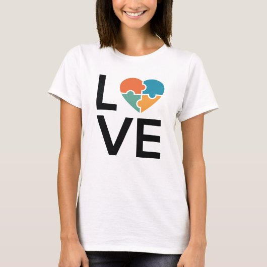 Autism Love T-shirt (Voorkant)