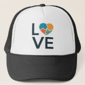 Autism Love Trucker Pet (Voorkant)