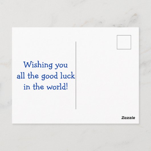 AUTISM maakt me UNIQUE Briefkaart (Achterkant)