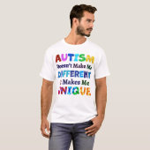 AUTISM maakt me UNIQUE T-shirt (Voorkant volledig)