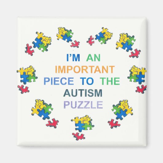 Autism Magnet (Voorkant)