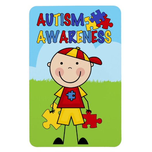 Autism Magnet Magneet (Verticaal)