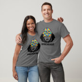 Autism mam Autism Awareness Month Moederdag T-shirt (Unisex)