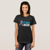 Autism mam Dark T-shirt (Voorkant volledig)