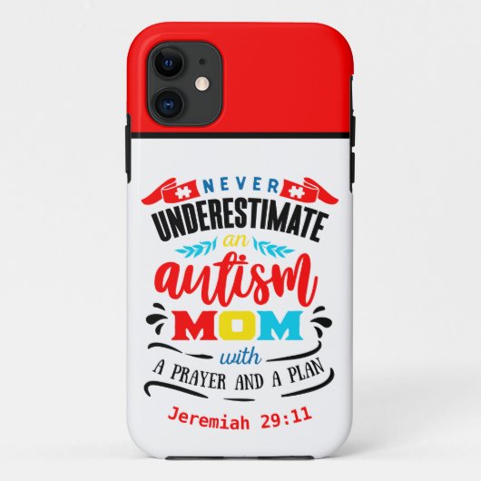 Autism Mam - Hoest Apple iPhone 11 Hoesje (Achterkant)