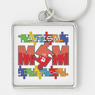 Autism mam - Ik hou van mijn kind Sleutelhanger