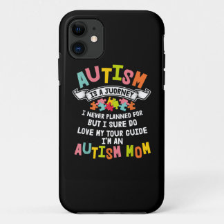 Autism mam Matching Family Autism Awareness Giften Case-Mate iPhone Case