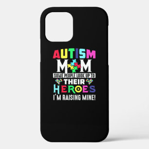 Autism Mam Mijn zoon is Hero Autism Awareness Cost Case-Mate iPhone Case