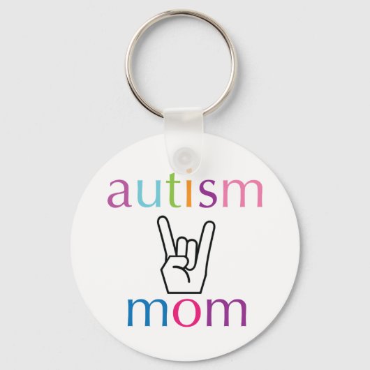 Autism Mam Sleutelhanger (Voorkant)
