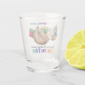 Autism Mam - Slote Shot Glas (Achterkant)