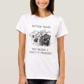 Autism Mama Beer Awareness Shirt (Voorkant)