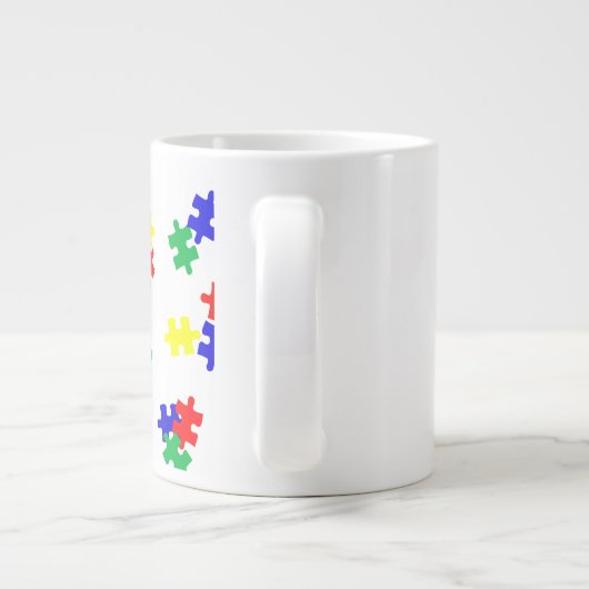 Autism Mama - Jumbo Mok (Achterkant)