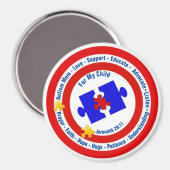 Autism mama Magnet (Voorkant / Achterkant)