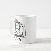 Autism mama onbreekbaar Rosie The Koffiemok (Voorkant links)