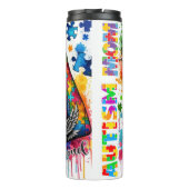 Autism mama Strong Thermosbeker (Achterkant)