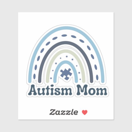 Autism mama Vinyl Sticker (Vel)