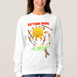 Autism mama Vrouwenhaar basisch Sweatshirt