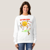Autism mama Vrouwenhaar basisch Sweatshirt (Voorkant volledig)