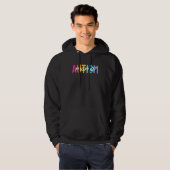 Autism mamma mam Autistic Mam Asd Cute Mama Autism Hoodie (Voorkant volledig)