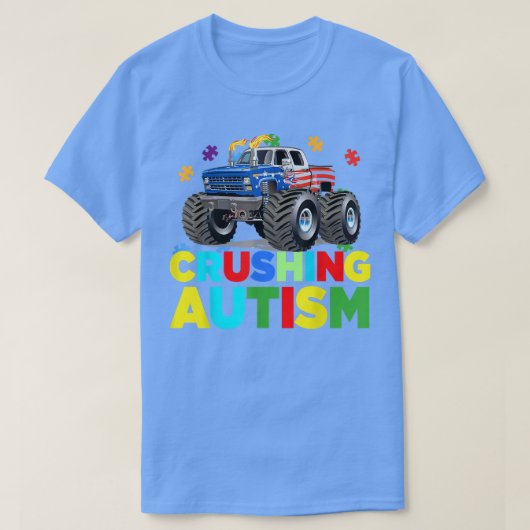 Autism Mega Truck71 T-shirt (Design voorkant)