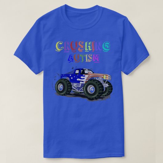 Autism Mega Truck 30 T-shirt (Design voorkant)
