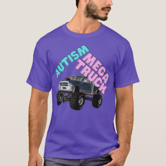 Autism Mega Truck monstervrachtwagen 3 T-shirt