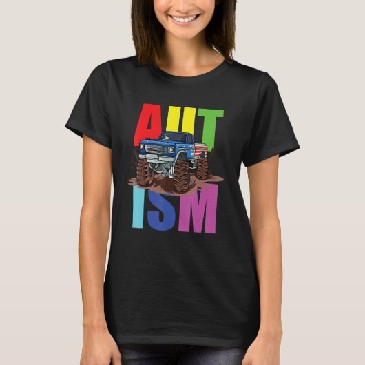 Autism Mega Truck T-shirt (Voorkant)