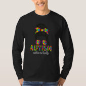 Autism moeder in law Messine Bun Puzzle Sunbril M T-shirt (Voorkant)