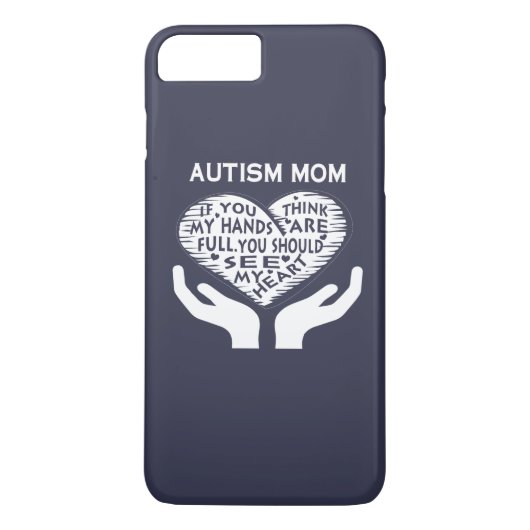 AUTISM MOM Case-Mate iPhone CASE (Achterkant)