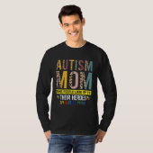 Autism Mom Life Awareness Leopard  Motheru2019s Da T-shirt (Voorkant volledig)