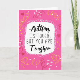 Autism Mom Mother Support Awareness Kaart