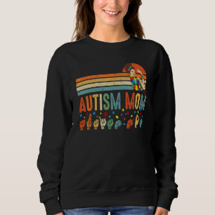 Autism Mom Proud Mom Awareness Month Mama Autistic Trui