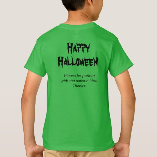 Autism Monster Shirt (Achterkant)