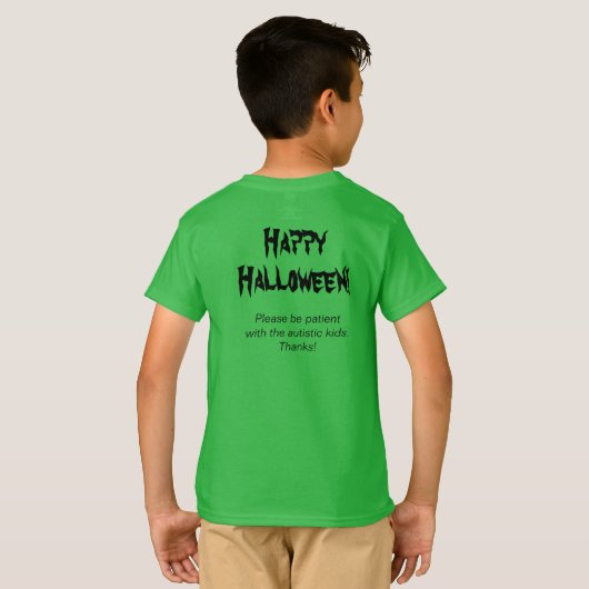 Autism Monster Shirt (Achterkant volledig)