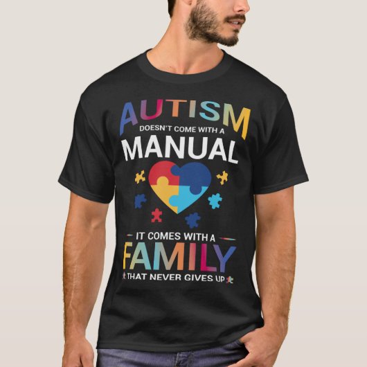 Autism Month  Autism Apparel for Autism Month T-shirt (Voorkant)