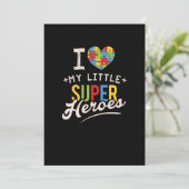 Autism Month T-Shirt for Special Education Teacher Save The Date (Staand voorkant)