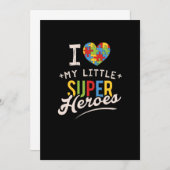 Autism Month T-Shirt for Special Education Teacher Save The Date (Voorkant / Achterkant)