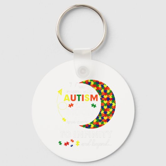 autism moo sleutelhanger (Voorkant)