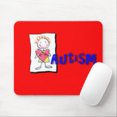 Autism Mousepad Muismat (Met muis)