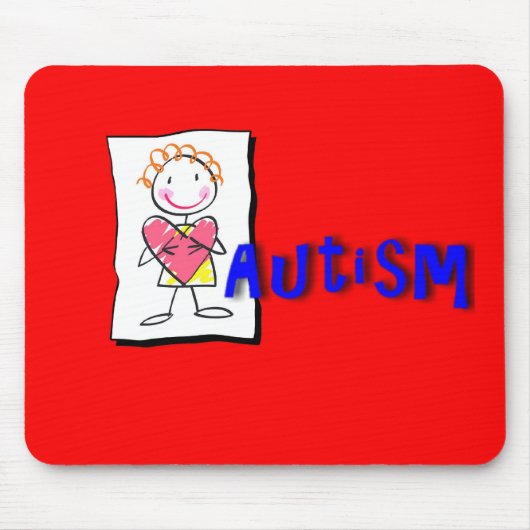Autism Mousepad Muismat (Voorkant)