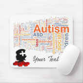 Autism Mousepad Muismat (Met muis)