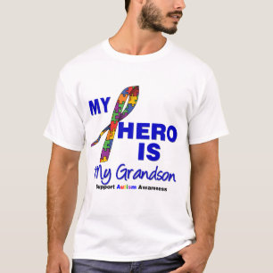 Autism My Hero is Mijn kleinzoon T-shirt