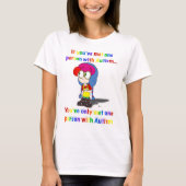 Autism: One size does not fit all shirt (Voorkant)