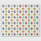 Autism Owl Cadeaupapier (Vlak)