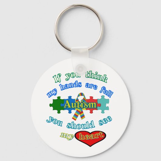 Autism Parent Sleutelhanger (Voorkant)