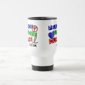 Autism PEACE LOVE CURE Reisbeker (Center)