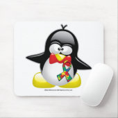 Autism Penguin Muismat (Met muis)
