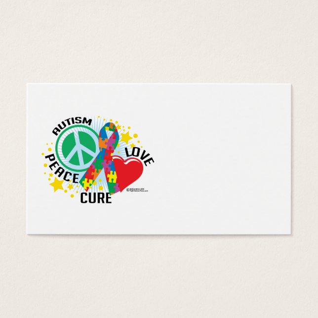 Autism PLC Visitekaartjes (Voorkant)