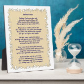Autism Prayer Fotoplaat (Zijkant)